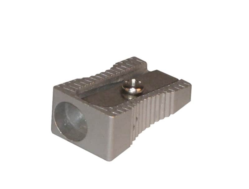 Viking Pencil Sharpener 1-Hole Metal Silver