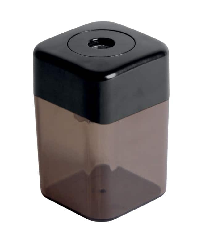 Viking Pencil Sharpener 1-Hole Plastic Black