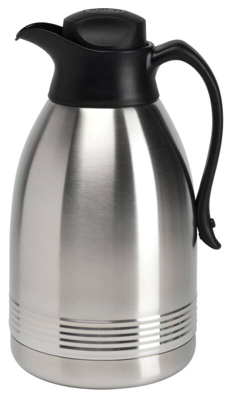 Sunnex Flask Stainless Steel Black, Silver 1.8 L