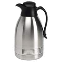 ADDIS Flask Stainless Steel Black & Silver 1.8L