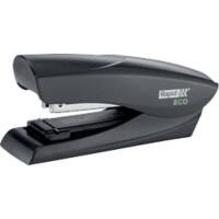 Rapid ECO Flat Clinch Stapler 24812701 CO2 Neutral Half Strip Black 25 Sheets 24/6, 26/6 74% Recycled Plastic