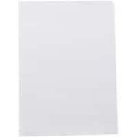 Niceday Economy L-Shape Folder A4 Transparent PP (Polypropylene) 90 Microns Pack of 25