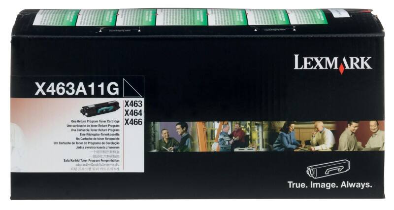 Lexmark Original Toner Cartridge X463A11G Black