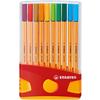 STABILO point 88 ColorParade Fineliner Pen 0.4 mm Assorted Pack of 20