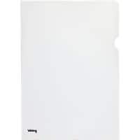 Office Depot Cut Flush Folder A4 Transparent PP (Polypropylene) 120 Microns Pack of 100