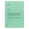 Office Depot Cut Flush Folder A4 Green Polypropylene 120 Microns Pack of 100