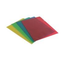 Office Depot Cut Flush Folder A4 Assorted Polypropylene 121 Microns Pack of 100