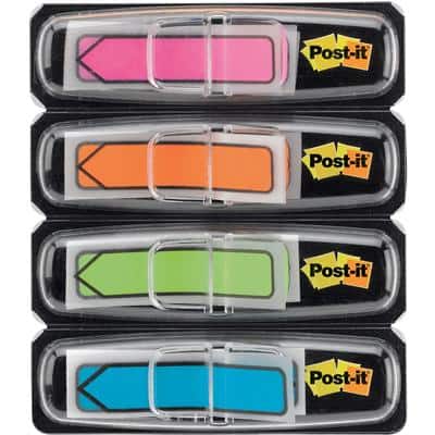 Post-it Index Flags Assorted Plain Special format 4 Pieces of 24 Strips