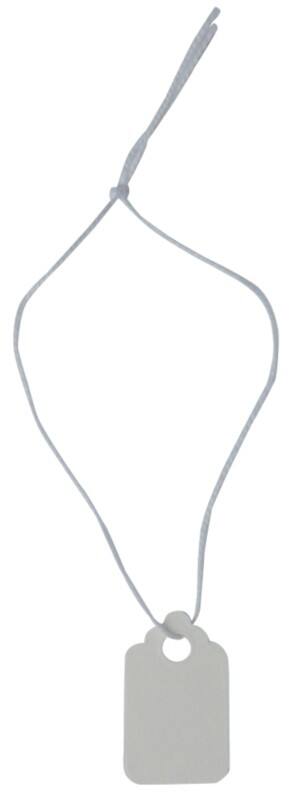 Tags White 1.3 x 2.1 cm Pack of 1000