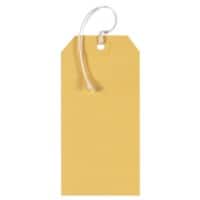 Tags Yellow 6 x 12 cm Pack of 250