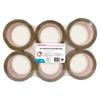 Office Depot industrial Low Noise Packaging Tape 48 mm x 66 m Brown Pack of 6