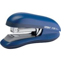 Rapid Fashion Flat Clinch Stapler F30 23256501 Half Strip Blue 30 Sheets 24/6, 26/6 Metal, Plastic