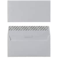Conqueror Envelopes Plain DL 220 (W) x 110 (H) mm Adhesive Strip High White 100 gsm Pack of 500