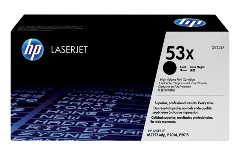 HP 53X Original Toner Cartridge Q7553X Black