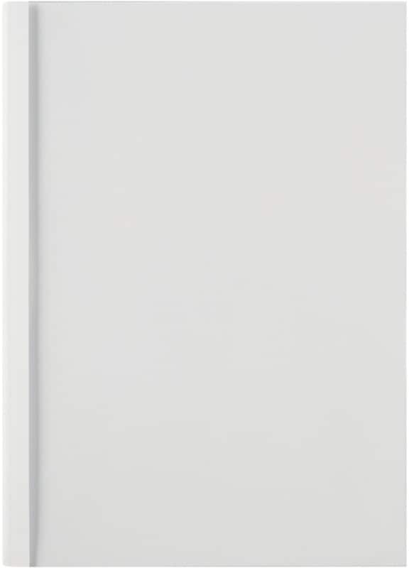 GBC Binding Cover ThermaBind A4 15 Sheets 240 gsm 150 microns PVC (Polyvinyl Chloride) White Pack of 100