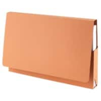 Guildhall Document Wallet PW2-ORGZ Folio Manila Landscape 35.5 (W) x 23 (H) cm Orange Pack of 50