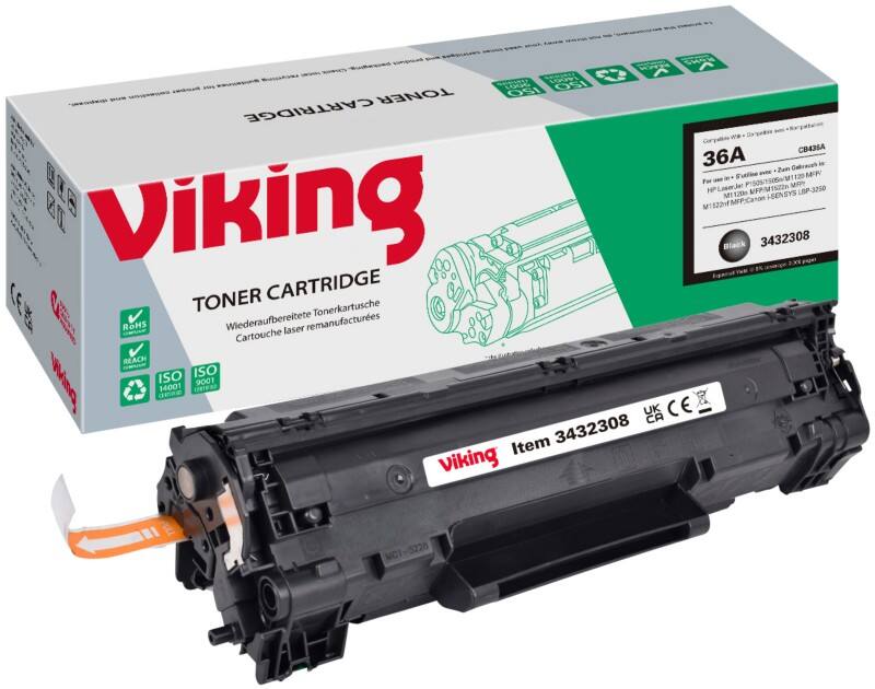 Viking 36A Compatible HP Toner Cartridge CB436A Black