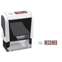 Tordat Printy 4912 Received Self-Inking Stamp 46 x 18mm Blue, Red