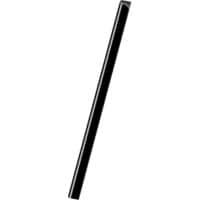 Exacompta Spine Bars 997081E A4 Black Plastic 0.9 cm Pack of 25