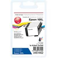 Office Depot Compatible Epson 16XL Ink Cartridge C13T16364012 Black, Cyan, Magenta, Yellow Pack of 4 Multipack