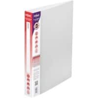 Snopake Ring Binder Executive Polypropylene A4 2 ring 25 mm Transparent