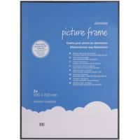 Viking Picture Frame Black Aluminium 70 (W) x 50 (H) cm Pack of 2