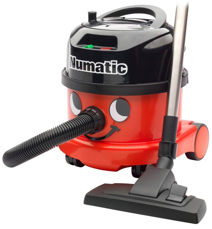 Numatic PPR240 Vacuum Cleaner Black, Red