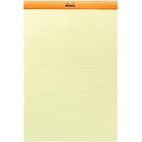 Rhodia A4 Legal Pad Yellow 80 gsm 80 Sheets