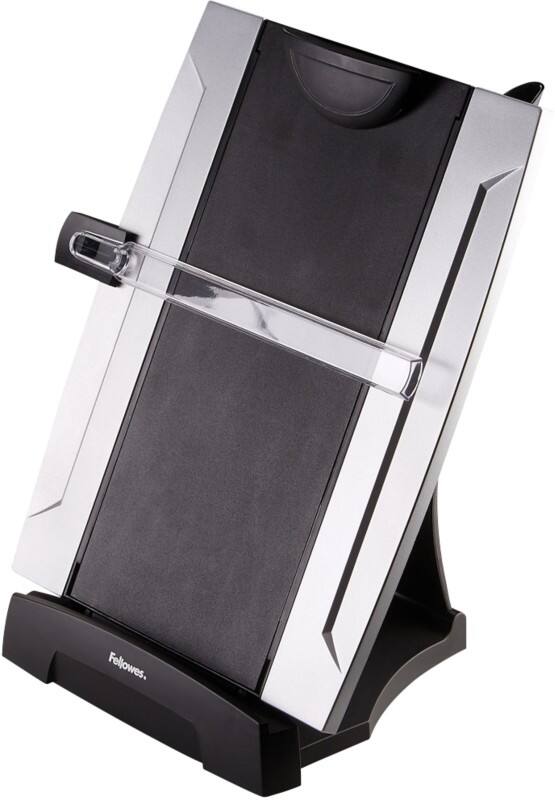 Fellowes Desktop Copy Holder Office Suites A4 & A3 Black & Silver