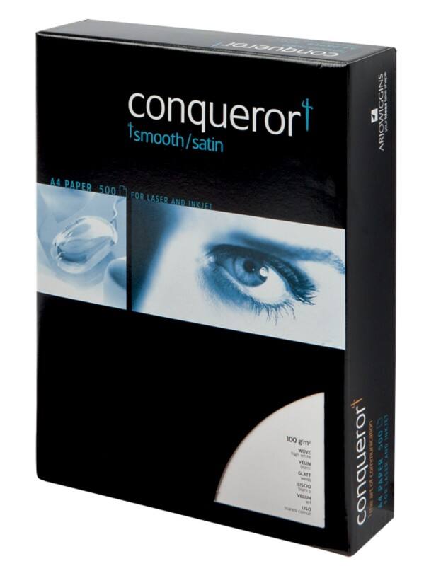 Conqueror A4 Printer Paper White 100 gsm Smooth 500 Sheets
