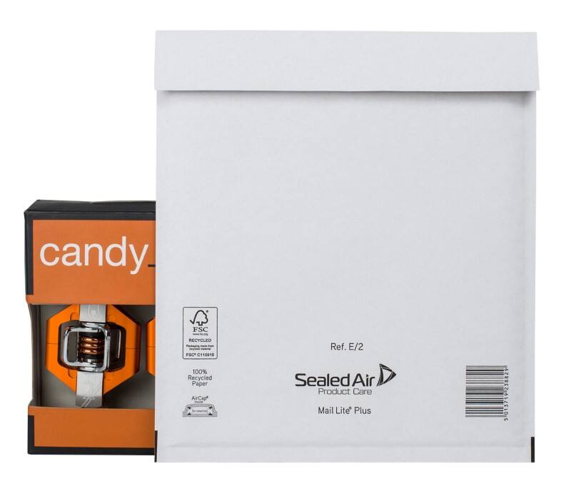 Mail Lite Plus Mailing Bag E/2 White Plain 220 (W) x 260 (H) mm Peel and Seal 120 gsm Pack of 100