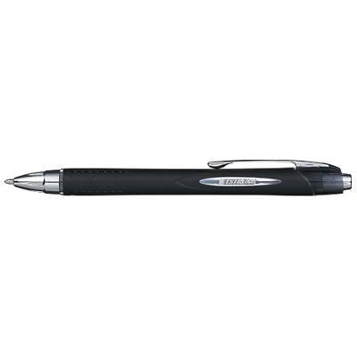 Uni-Ball Jetstream SXN-210 Retractable Rollerball Pen Grip Medium 0.45 mm Black Pack of 12