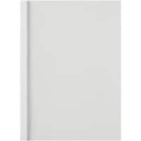 GBC Binding Cover ThermaBind A4 30 Sheets 240 gsm 150 microns PVC (Polyvinyl Chloride) White Pack of 100 