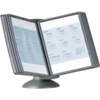 DURABLE Desk Display Sherpa Motion Silver A4 10 Sheets Plastic 33 cm