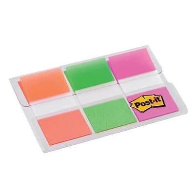 Post-it Index Flags Assorted Special format 3 Pieces of 20 Strips