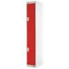 LINK51 Locker Grey, Red 300 x 450 x 1,800 mm