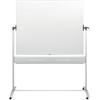 Nobo Freestanding Magnetic Mobile Revolving Whiteboard Enamel 150 x 120 cm White