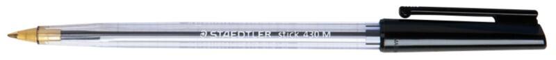 STAEDTLER 430M Ballpoint Pen Black 0.4 mm Medium Ballpoint Pack of 10