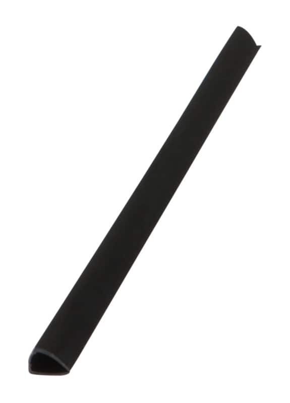 Spine Bars A4 Black Plastic 0.6 x 29.7 cm Pack of 25