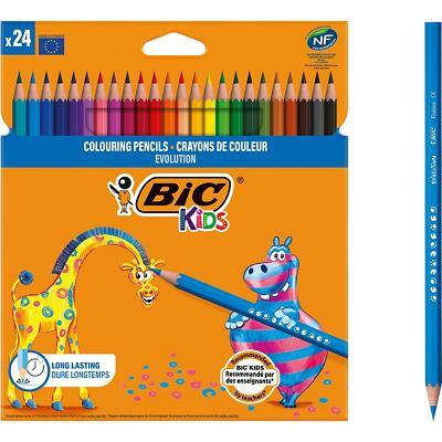 BIC Colouring Pencils Evolution Multi Pack of 24