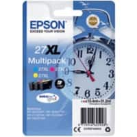 Epson 27XL Original Ink Cartridge C13T27154012 3 Colours Multipack Pack of 3