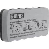 Bi Office Magnetic Lightweight Whiteboard Eraser AA0105 Grey