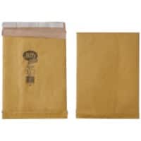 Jiffy Padded Envelopes Brown Plain 225 (W) x 343 (H) mm Peel and Seal 90 gsm Pack of 100