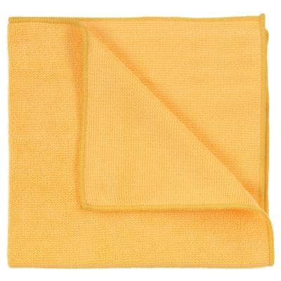 WYPALL Cleaning Cloths Microfibre Washable, Reusable, Absorbent, Durable Yellow Pack of 6