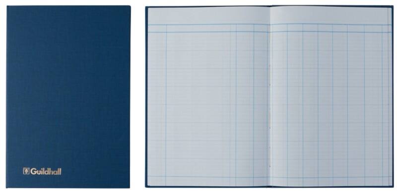 Guildhall Account Book 31/7Z 7 Cash Columns 80 Pages 40 Sheets