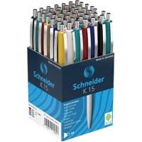 Schneider K15 Ballpoint Pen Blue Medium 0.5 mm Yes Pack of 50