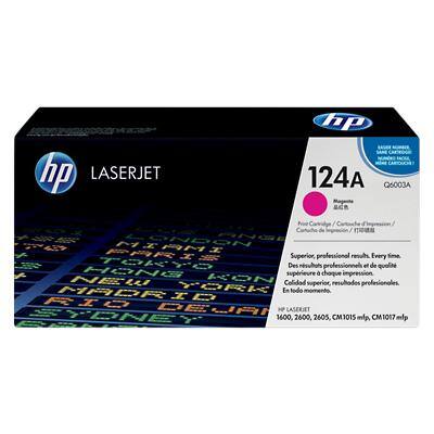 HP 124A Original Toner Cartridge Q6003A Magenta