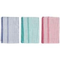 Tea Towels Assorted 67.5 x 42.5cm Pack of 10