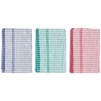 Tea Towels Assorted 67.5 x 42.5cm Pack of 10