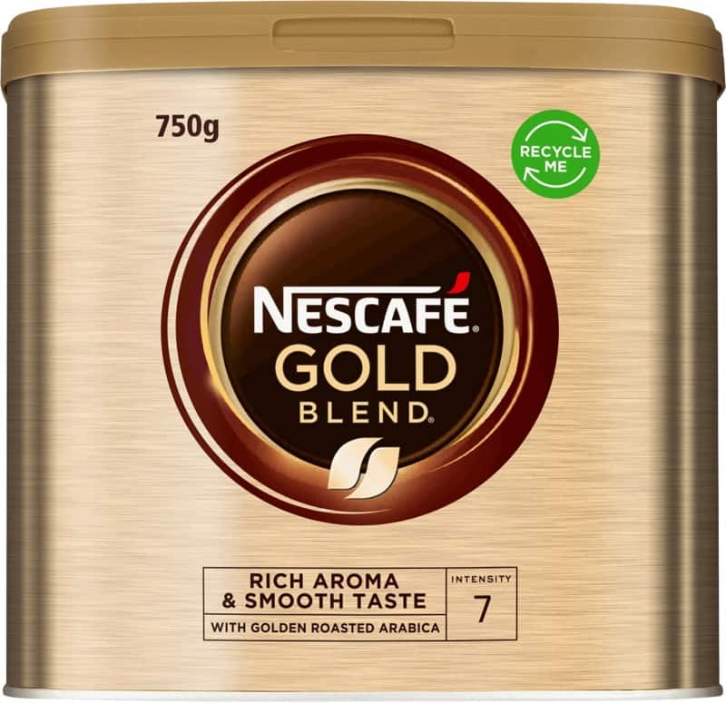 Nescafé Gold Blend Rich & Smooth Instant Coffee Tin Medium Arabica 750 g